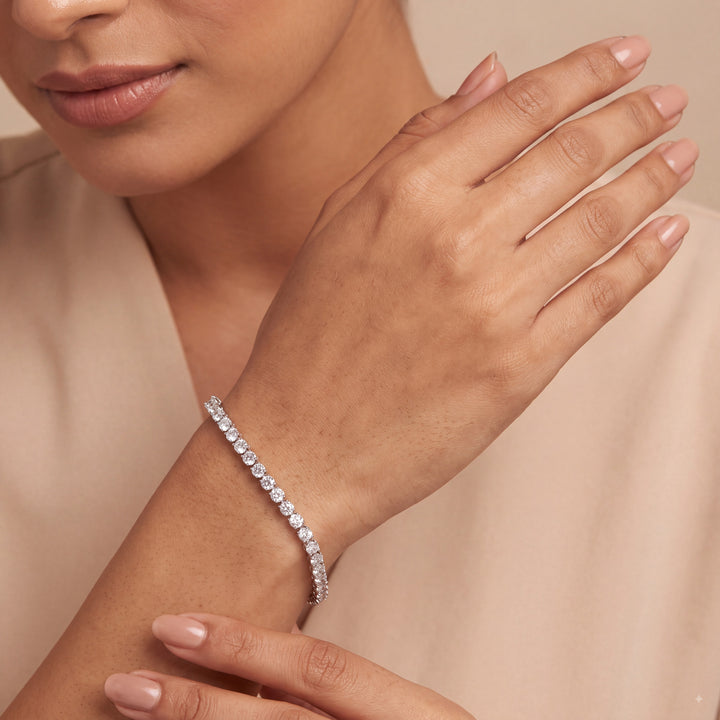 Tennis Bracelet 4mm Single