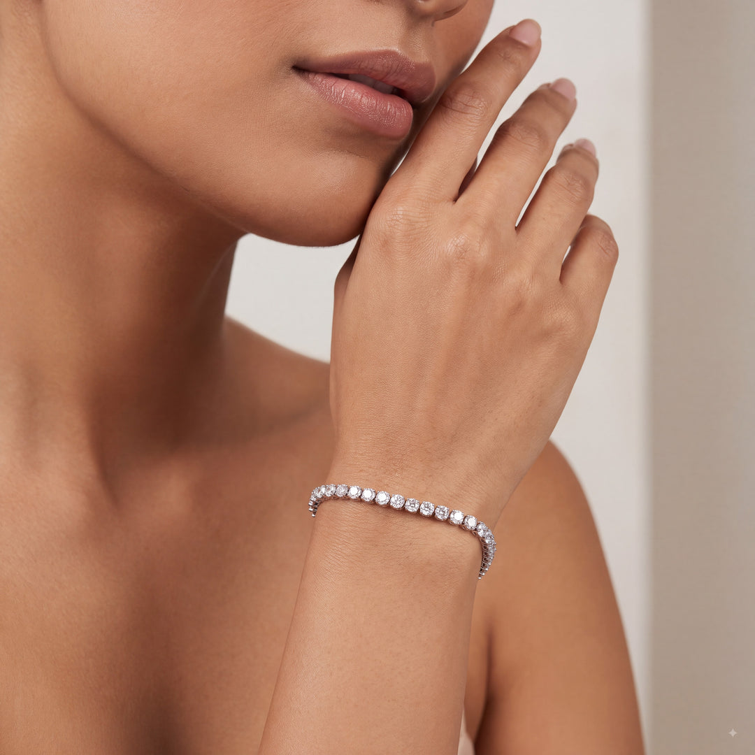 Tennis Bracelet 4mm Single
