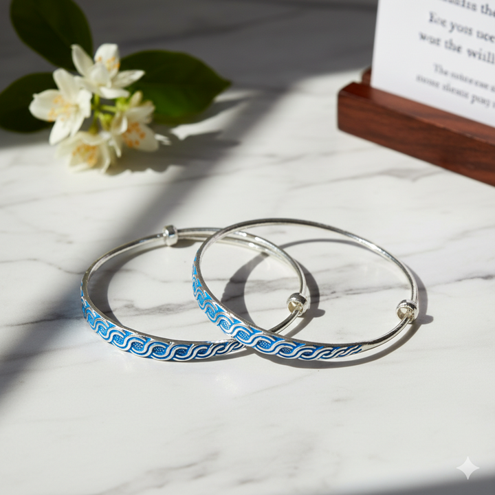 SILVER BABY KADA/BRACELET (SBR336)