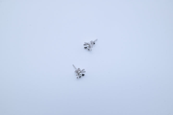 Pearl Flower Earrings